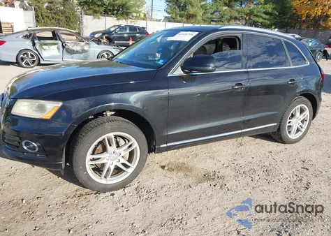 2014 Audi Q5 2.0T Premium from USA, damaged, VIN WA1LFAFP4EA039305